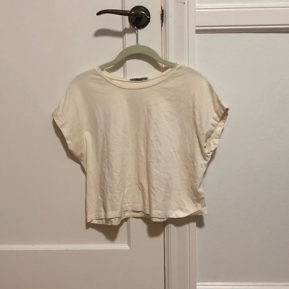 White Zara Top